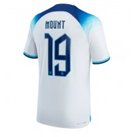 England Mason Mount #19 Replica Home Shirt World Cup 2022 Short Sleeve